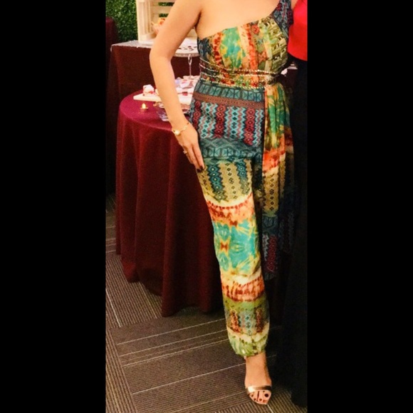 one shoulder jumpsuit - Picture 6 of 6